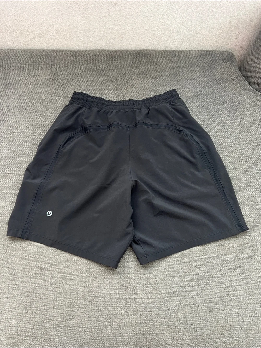 lululemon athletica Men's Black Athletic Shorts